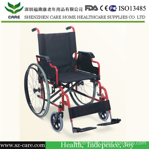 Wheelchair with Detachable Footrest